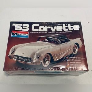 Monogram 1953 Chevy Corvette Model Kit, Sealed